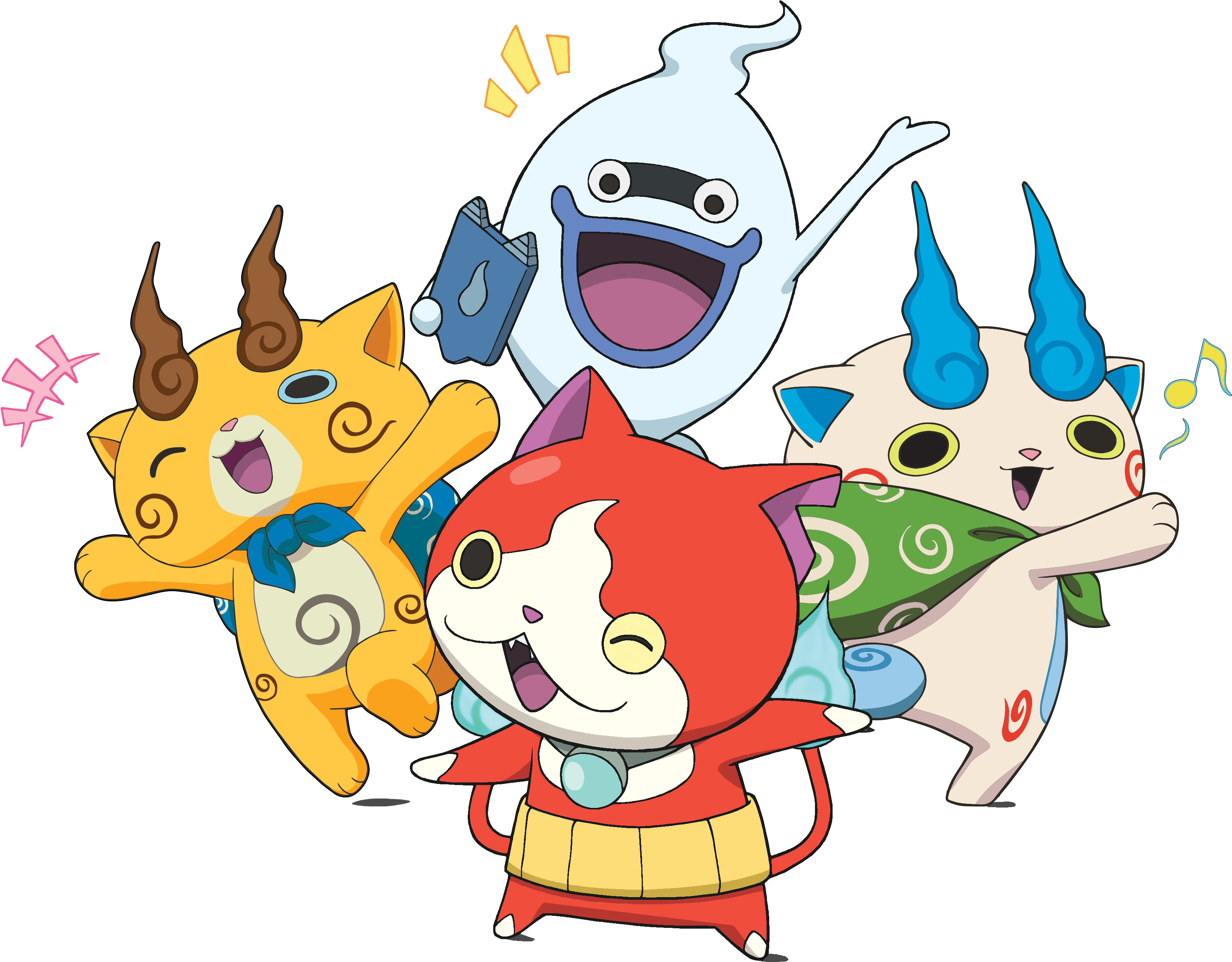 Bulldog Announces Sweet New Deal For Yo-kai Watch - Yo-kai Watch: Create-a-kai Sticker Book (4900x2940)