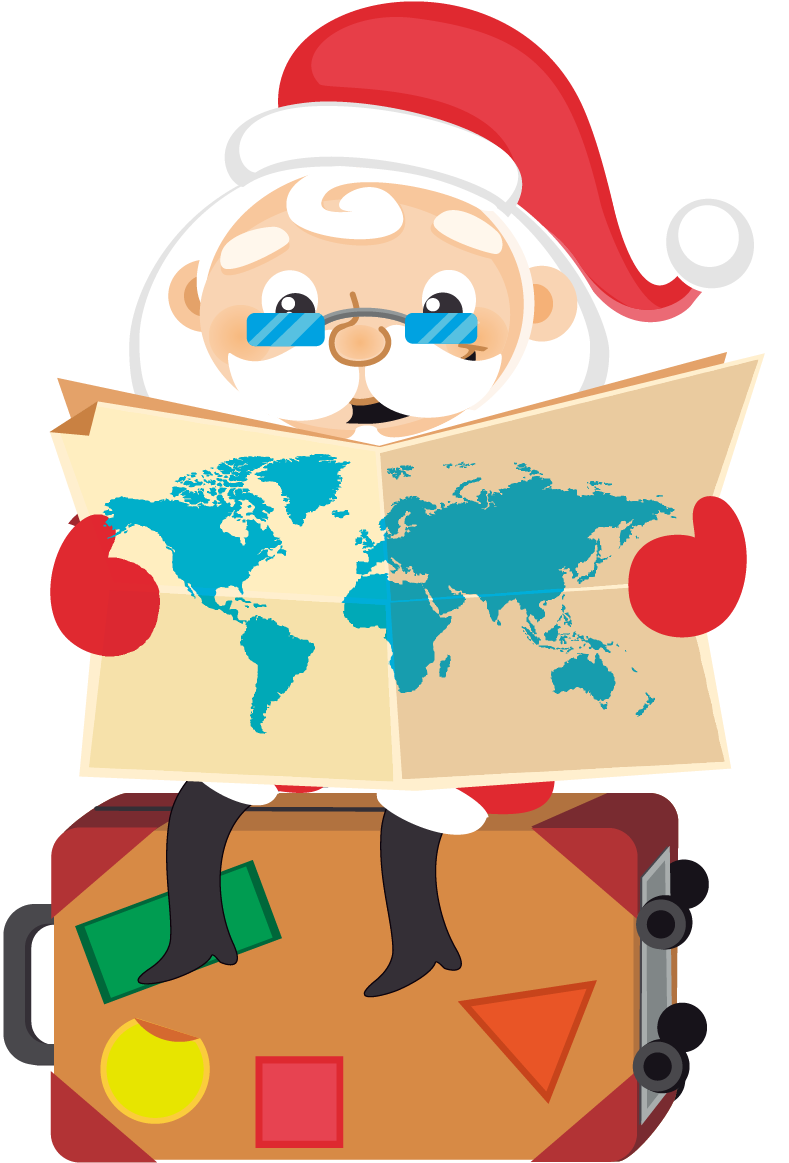 Santa Claus Christmas Clip Art - Santa Claus Christmas Clip Art (1240x1240)