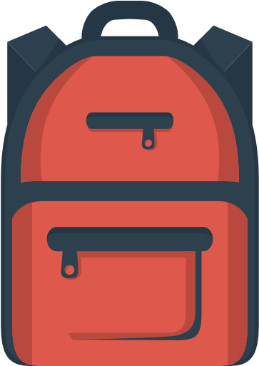 Backpack Free Icon - Backpack (512x512)