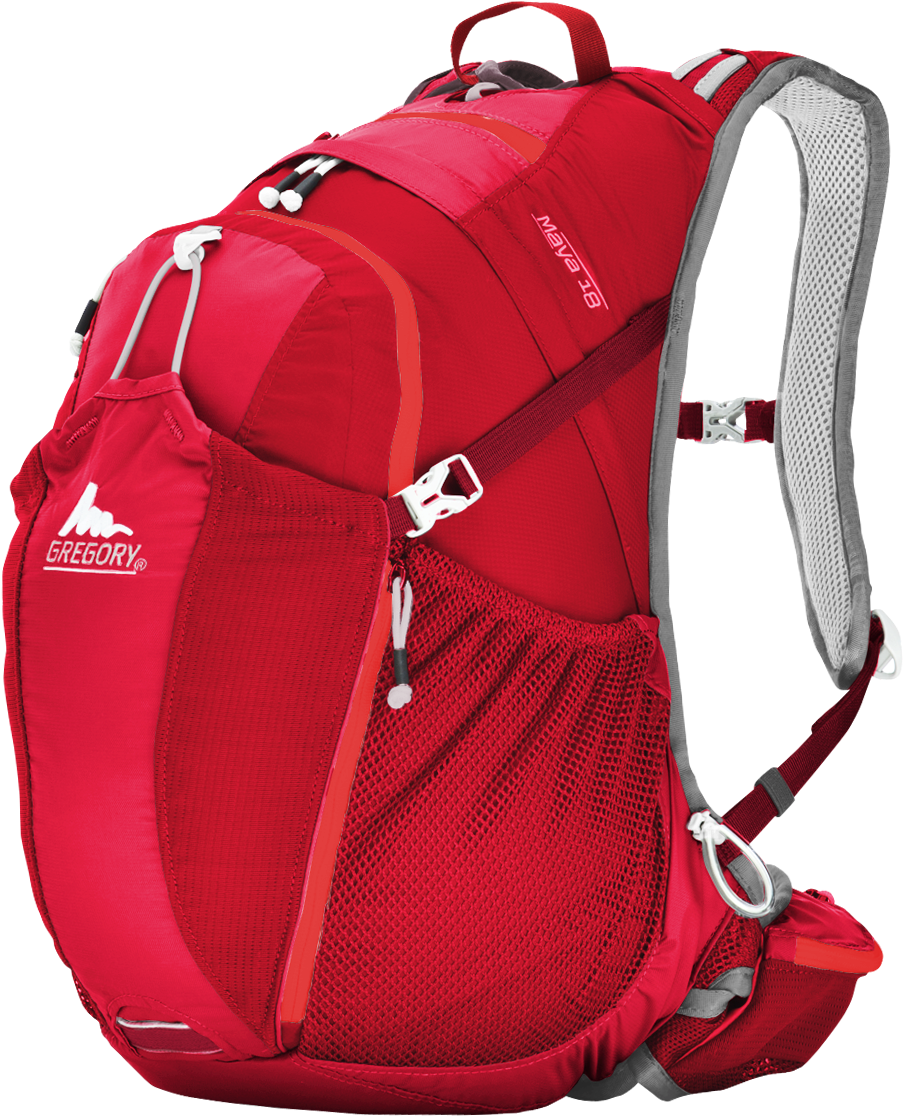 Backpack Clipart - Gregory Maya 18 Daypack (955x1172)