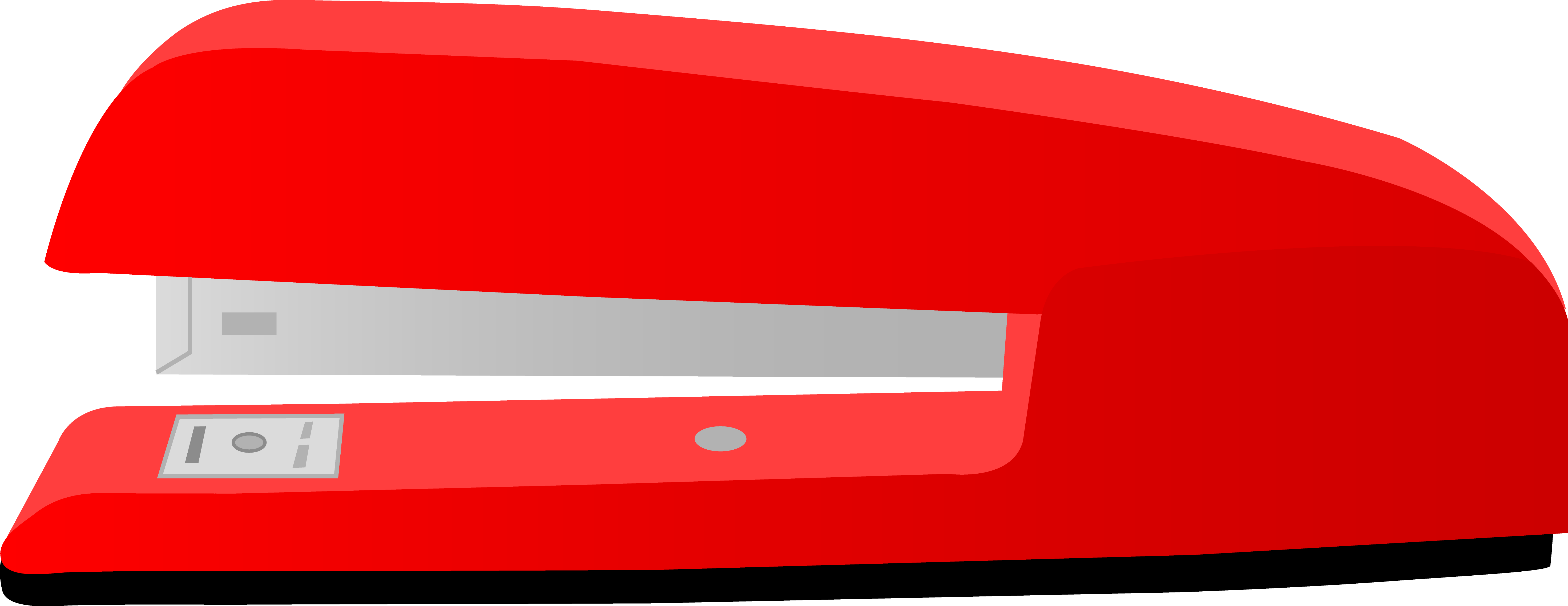 Red Stapler Clip Art (5883x2275)