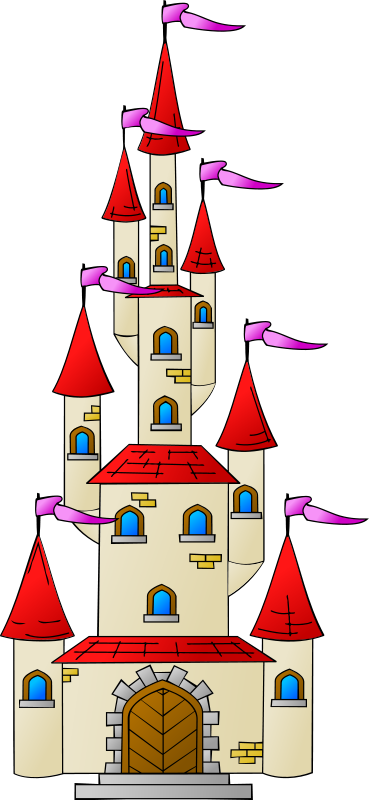 Free Castle Clipart - Castle Clip Art (369x800)