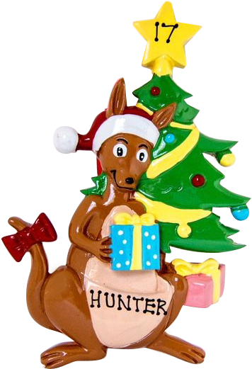 Christmas Kangaroo - Sydney (456x640)