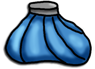 Ice Pack Clipart - Ice Pack Clip Art (392x342)