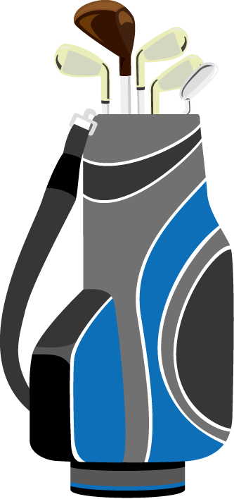 Unthinkable Golf Bag Clipart - Unthinkable Golf Bag Clipart (333x708)