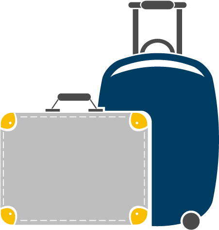Airport Clipart Carry Bag - Poetry (500x500)