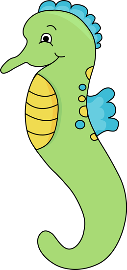 Image - Clipart Picture Of A Seahorse (259x550)