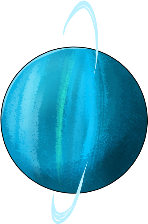 Free To Use Public Domain Planets Clip Art - Uranus Clipart Png (800x800)