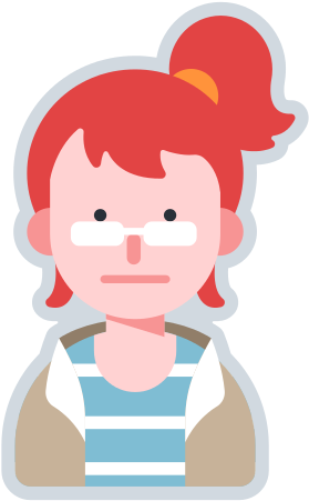 Writer Vector Icon Illustration - Avatar (550x550)