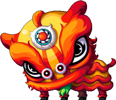 Dragon Icon Png - Chinese New Year Gif (405x386)