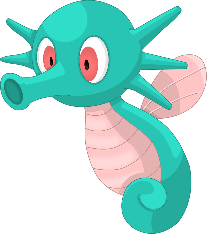 Shiny Horsea By Kamoodle - Art (841x950)