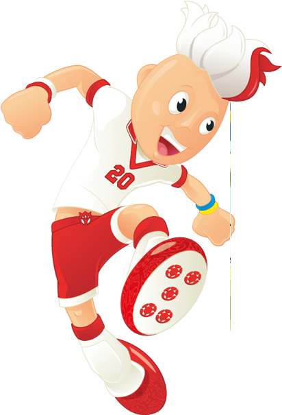 Uefa Euro 2012 Europe Mascot Football - Uefa Euro 2012 Europe Mascot Football (709x709)