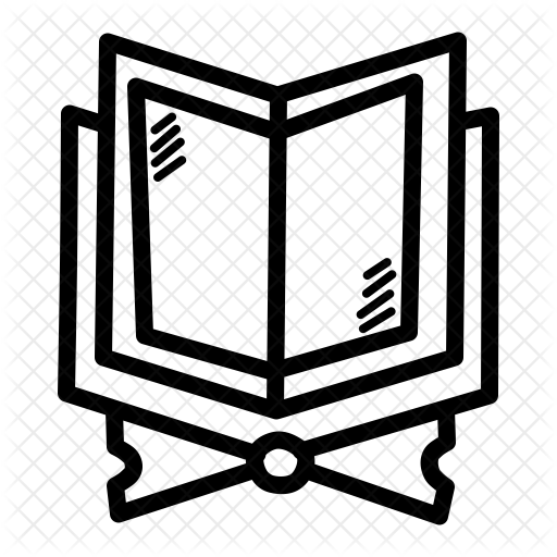 Quran Icon - Book Logo Minimalist (512x512)
