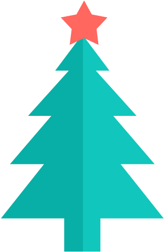Christmas Tree With Balls And A Star On Top Icons - Decorate Christmas Tree Printable (512x512)