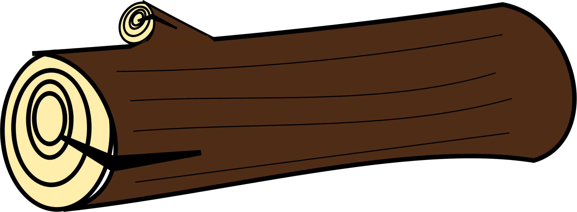 28 Collection Of Log Clipart Transparent - Log Clipart (1871x689)