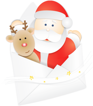 E-mail Ao Papai Noel - Santa Claus (443x500)