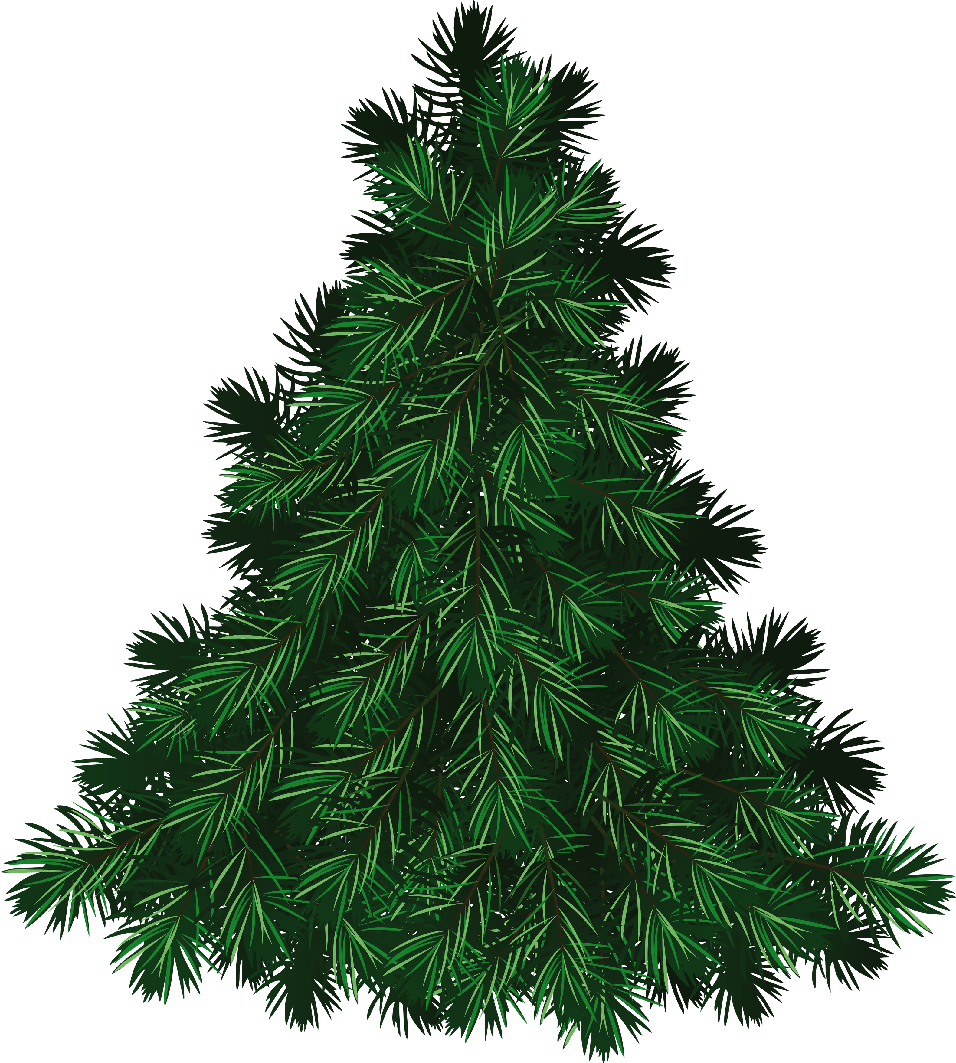 Fir Tree Clipart Transparent - Merry Christmas Icon Png (3160x3514)