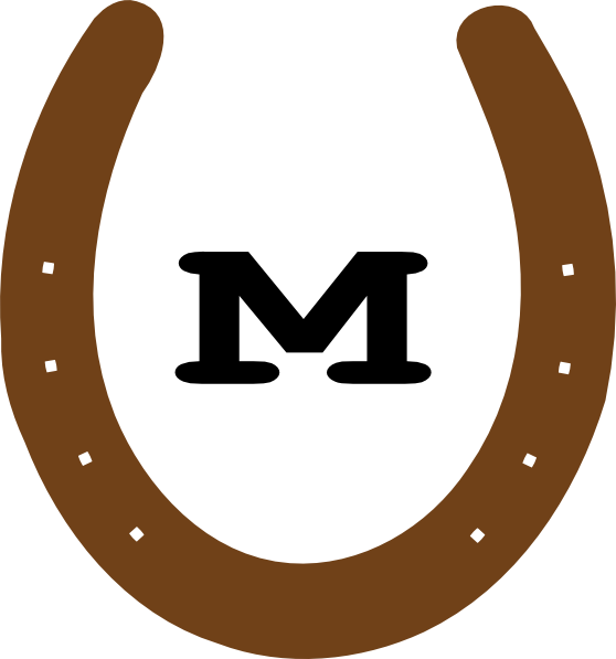 Horseshoe Clipart Brown - Angel Tube Station (558x597)