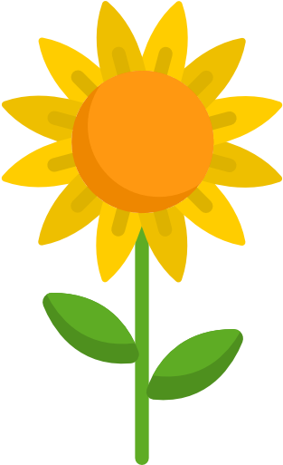 Sunflower Free Icon - Angle Of Solar Collector (512x512)