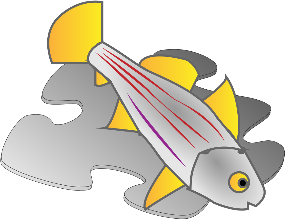 Fish Outline Clipart 22, - Clip Art (955x768)