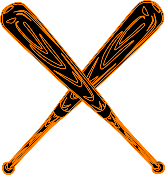 Baseball Bat Svg Clip Art - Baseball Bat Svg File (564x599)