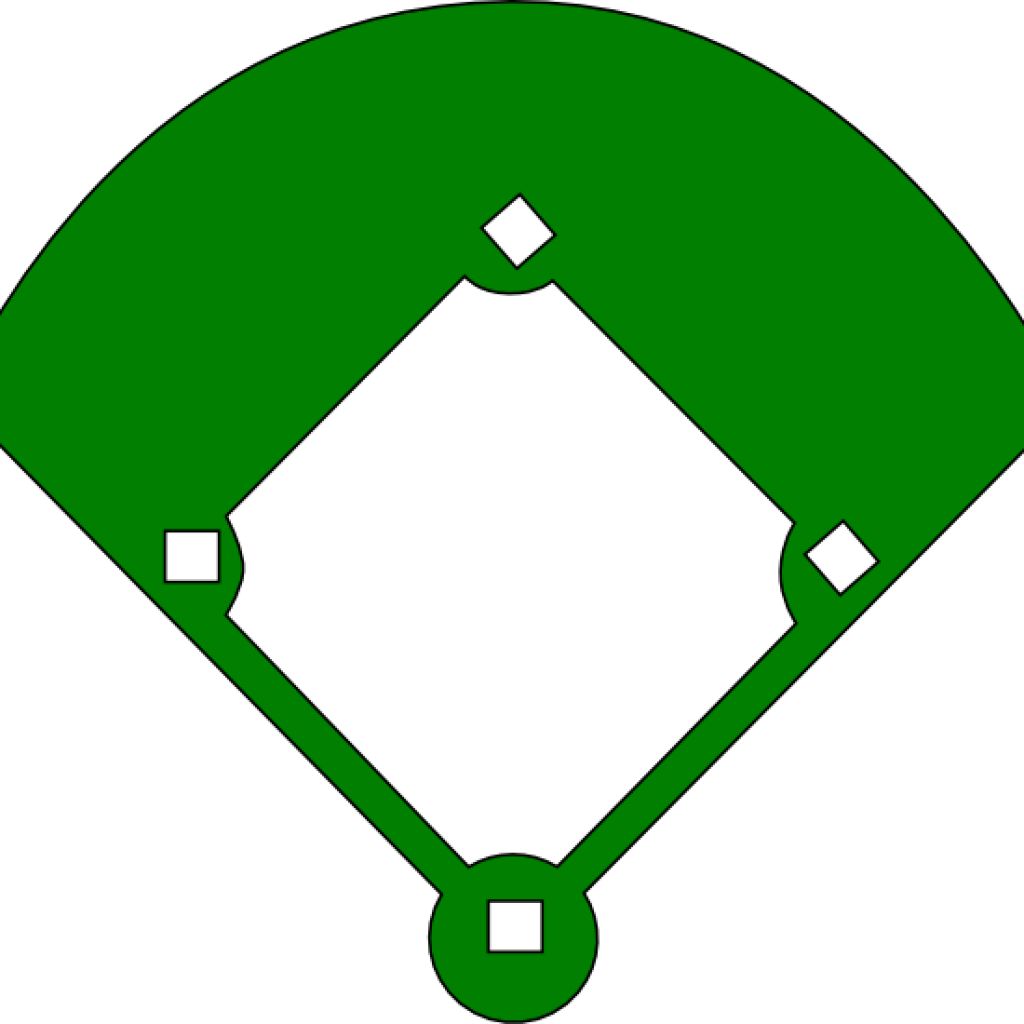 Baseball Field Clipart Baseball Field Clipart Clipart - Baseball Diamond Clipart (1024x1024)