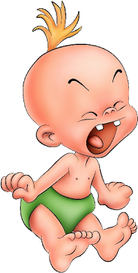 Baby Boy Party Clip Art - Infant (400x400)