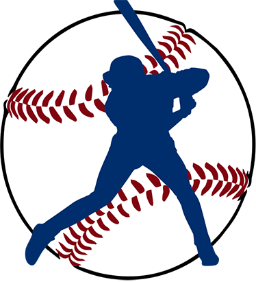 Silhouette Baseball - Black And White Softball (374x411)
