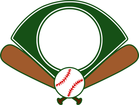 Baseball Field Monogram - Baseball (479x361)