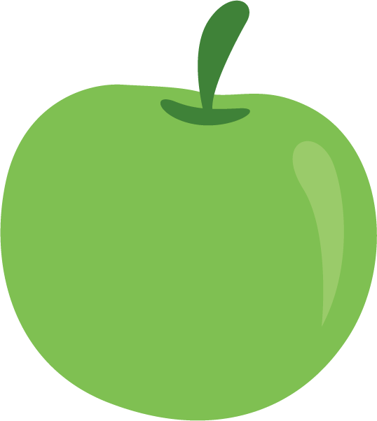 Granny Smith Manzana Verde Apple Clip Art - Portable Network Graphics (538x602)