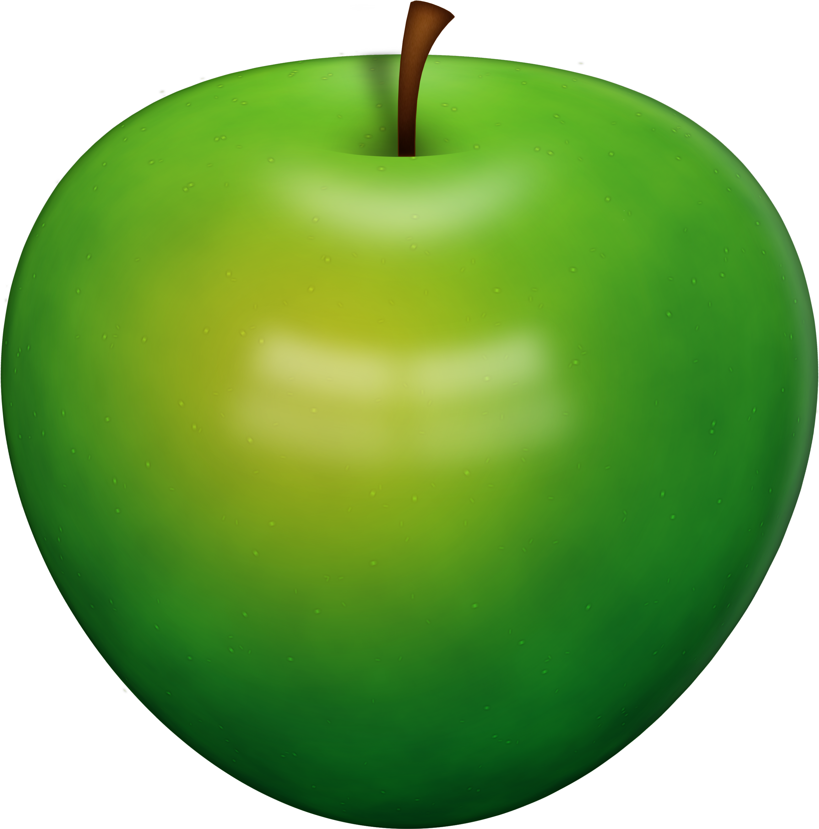 Green Apple Png - Green Apple Clipart Png (2608x2641)