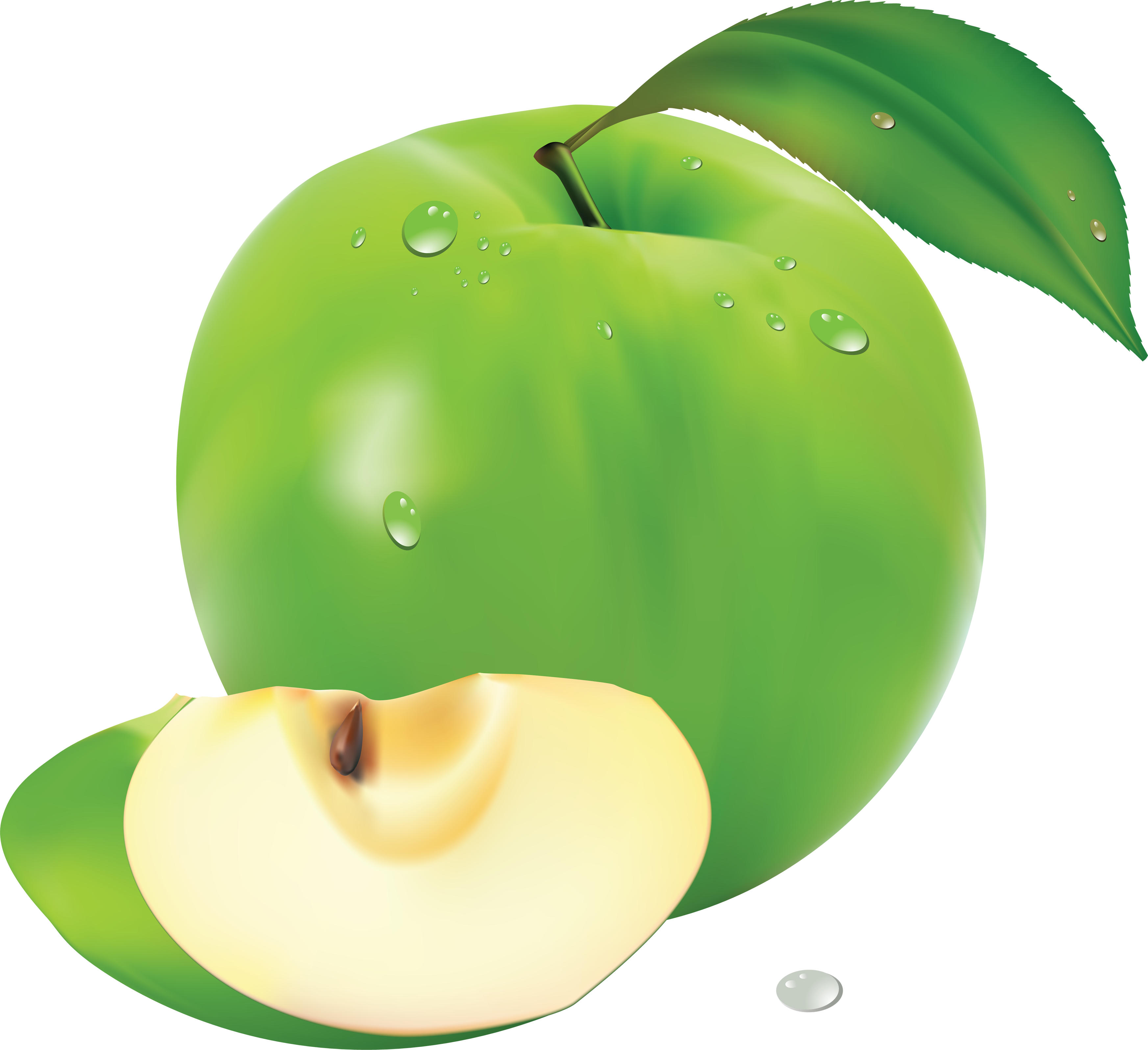 Apple Png - Sapple Png (3490x3192)