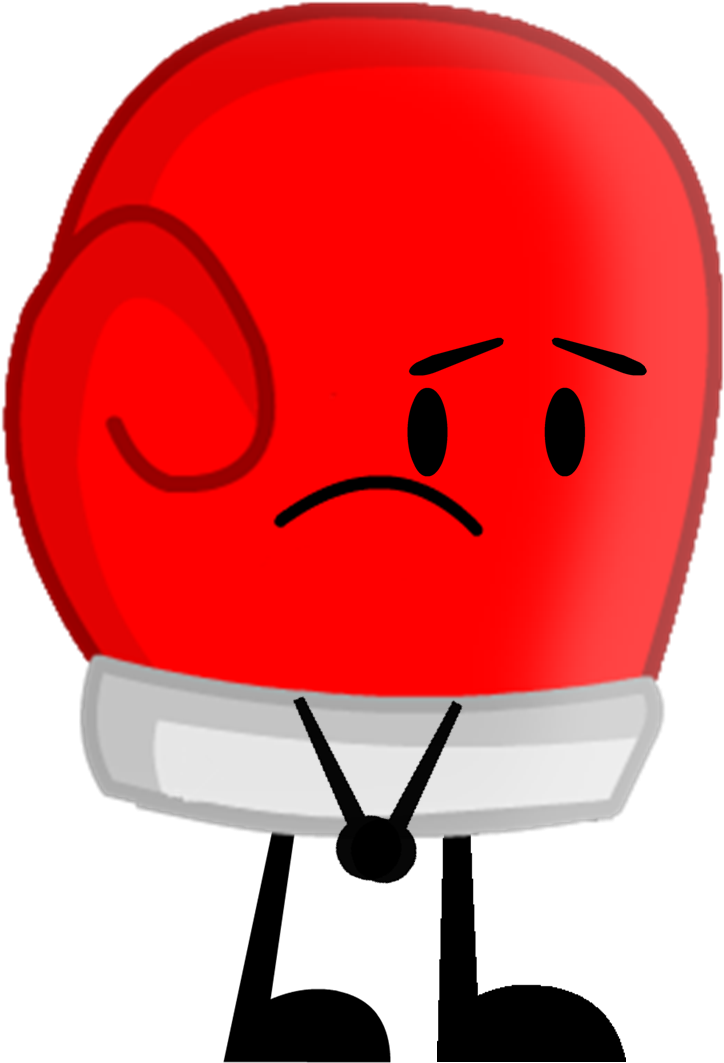 Busted Boxing Gloves - Boxing Glove (727x1071)