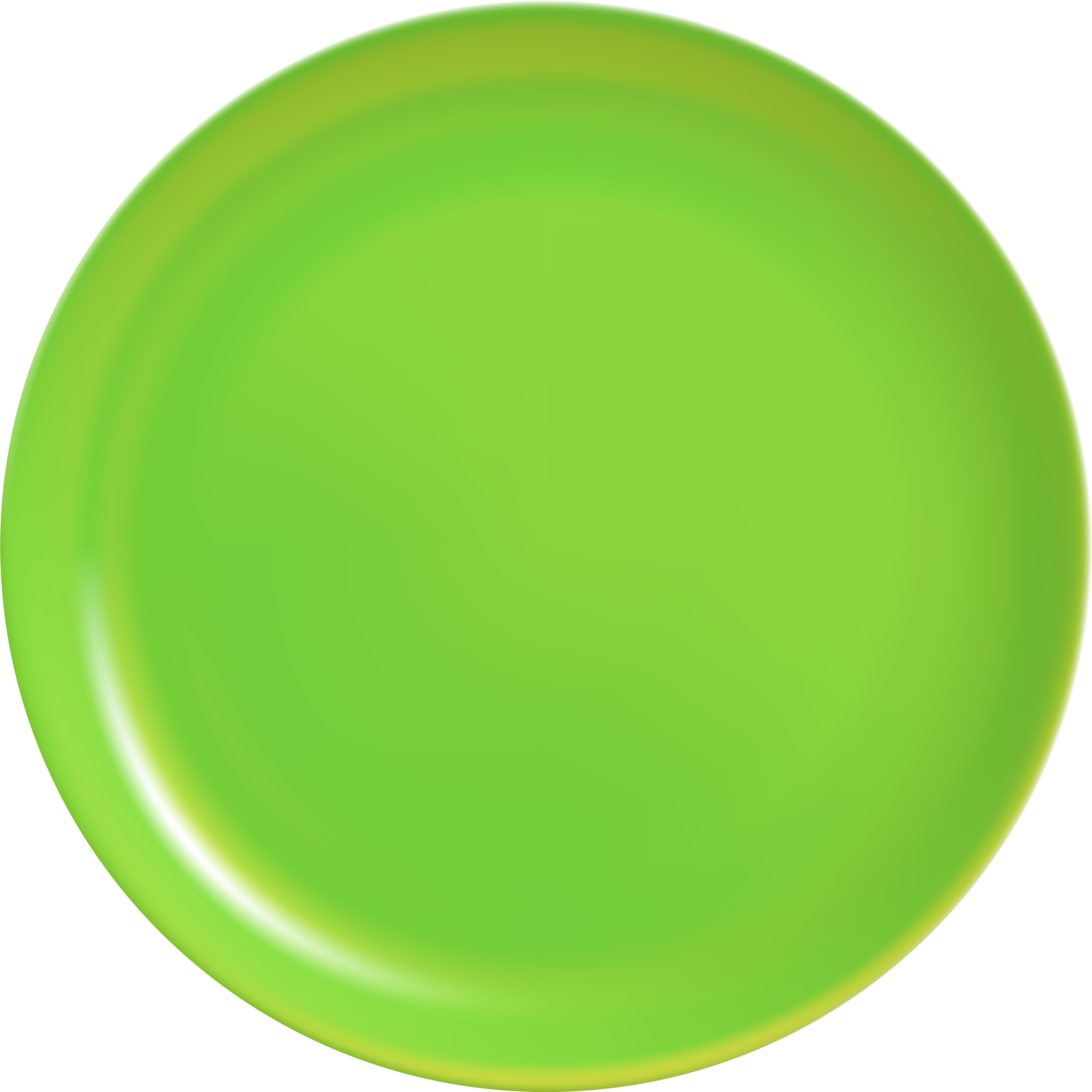 Green Plate Png Clip Art - Plate (6000x6000)