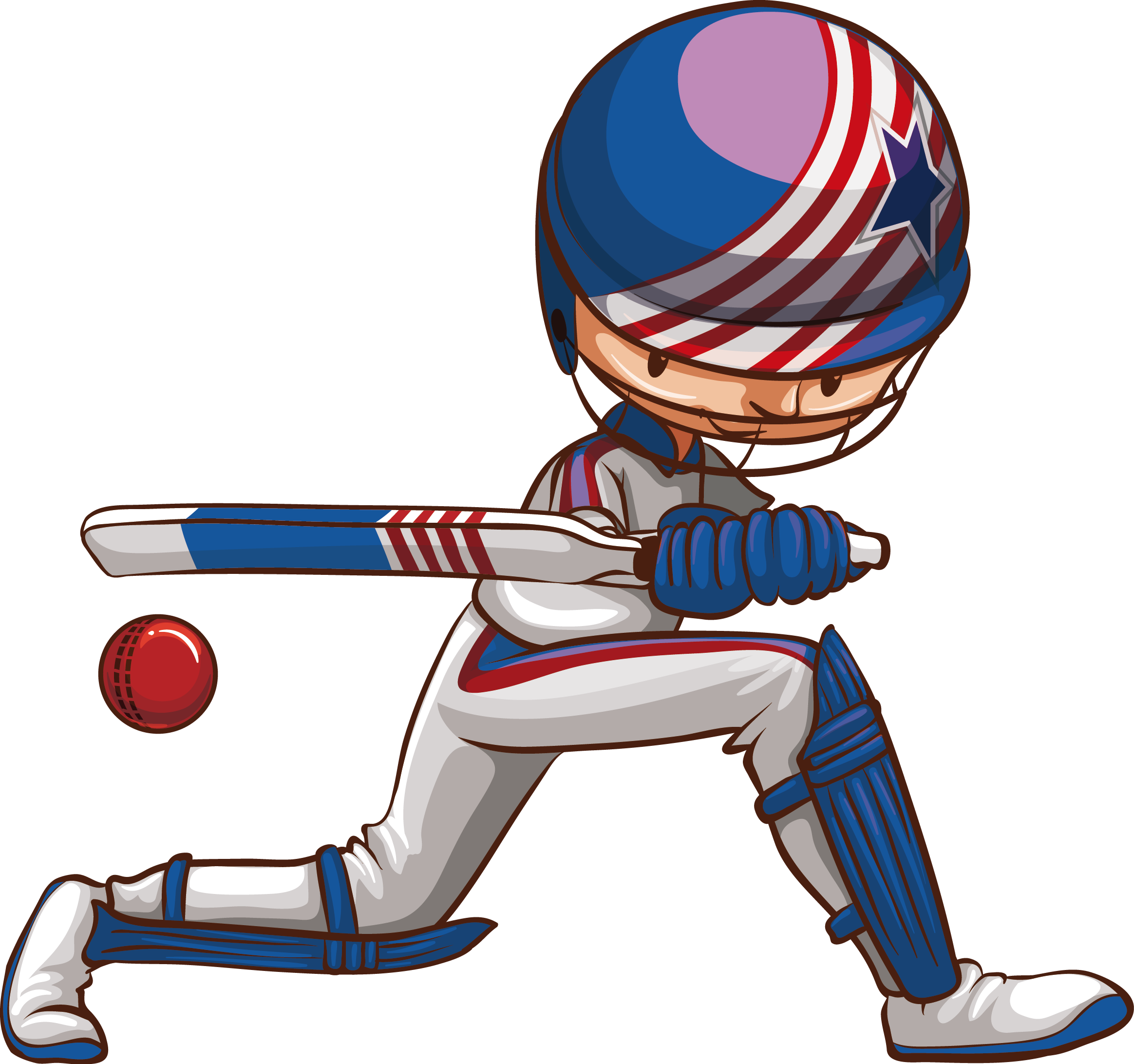 Cricket Drawing Royalty-free Illustration - Boy Cricket Play Clipart (2328x2184)