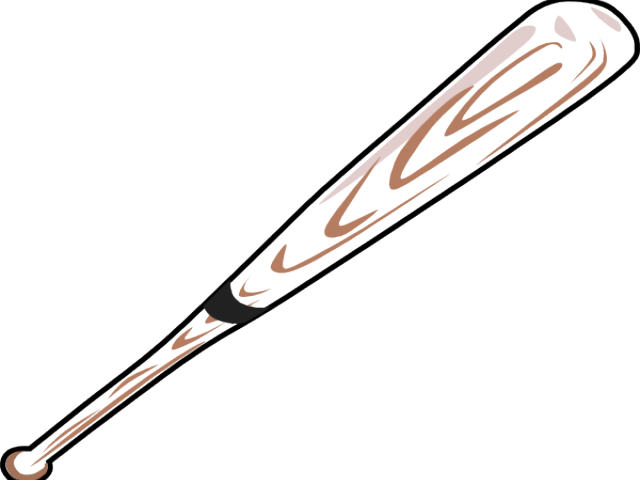 Baseball Bat Clipart - Baseball Bat Clip Art Png (640x480)