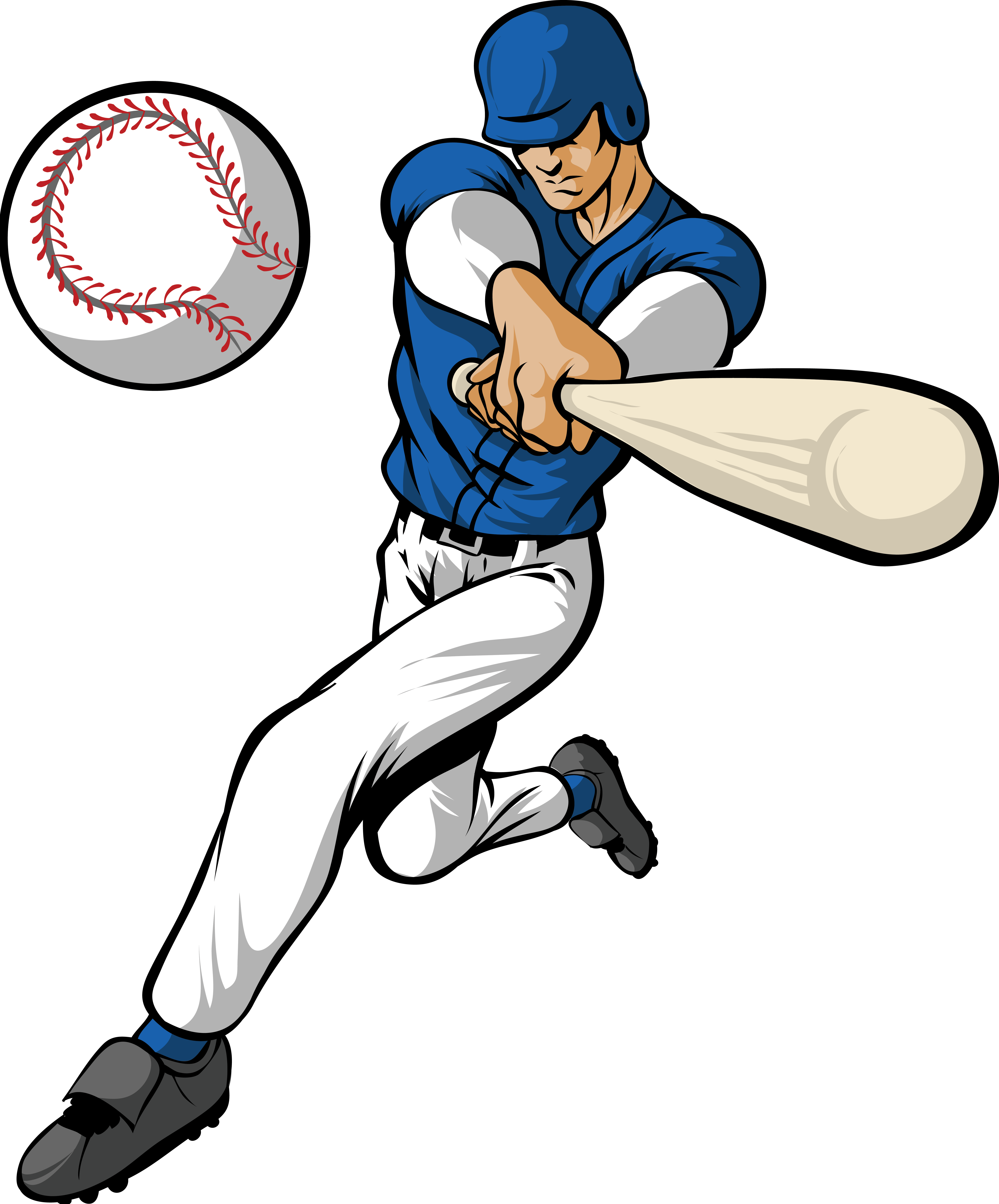 #brothers Of Baseball - Wallhogs Winn Baseball Player Cutout Wall Decal (5966x7194)