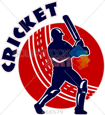 Stock Illustration Of Retro Cartoon Drawing Of Cricket - Cartoon Images On  Cricket - (340x372) Png Clipart Download
