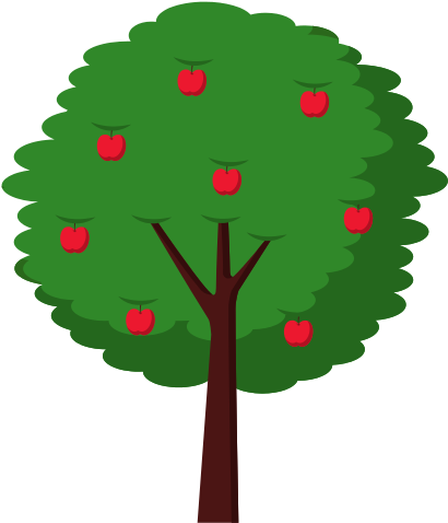 Fruit Apple Tree - Tree (550x550)