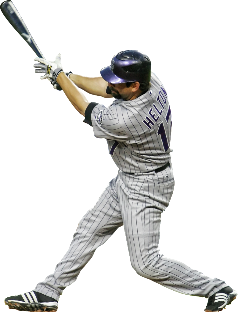 Best Free Baseball Transparent Png File - Baseball Player Batting Png (780x1023)