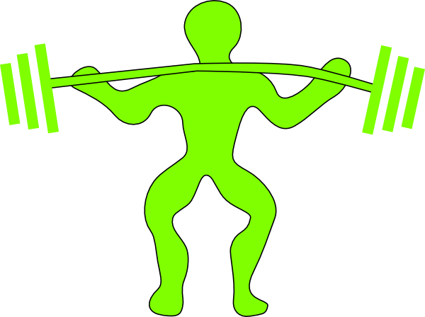 Weightlifting Clip Art - Weight Lifting Clip Art (600x448)