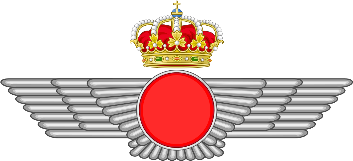 Spanish Air Force Pilot Wings (1200x554)