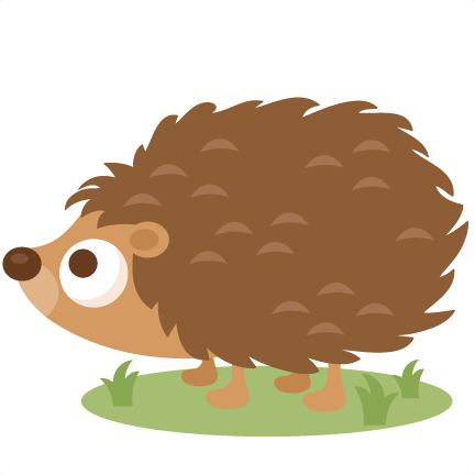 Hedgehog Svg Scrapbook Cut File Cute Clipart Files - Hedgehog Clipart Transparent Background (432x432)
