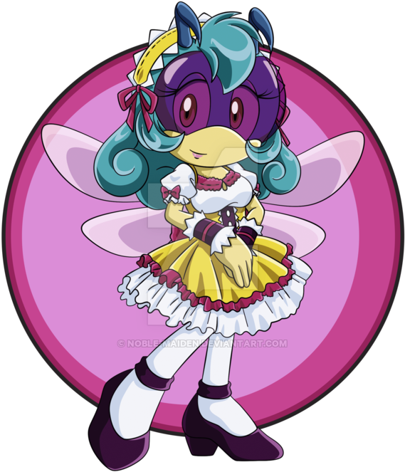 Lillian The Dragonfly By Noble-maiden - Sonic Lillian The Dragonfly (600x672)