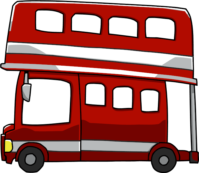 Double Decker Bus - Double Decker Bus Png (683x593)