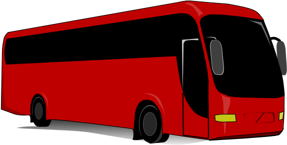 Free Tour Bus Clipart Image - Tour Bus Clipart (600x309)