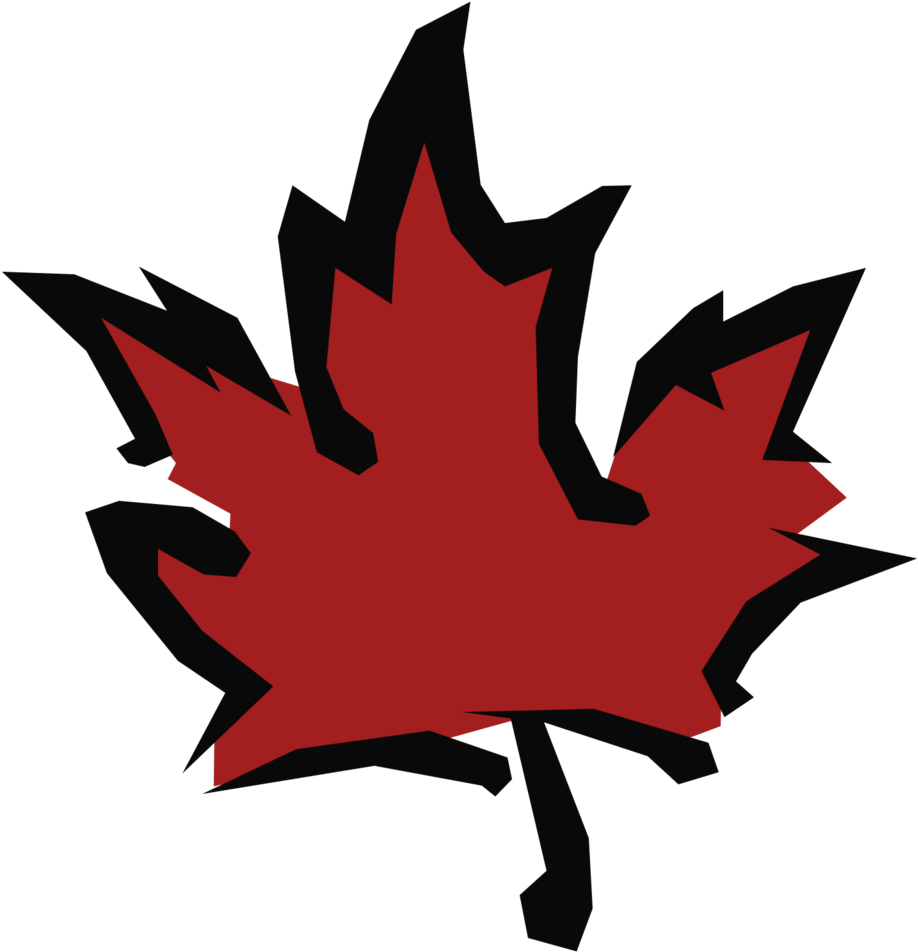 Red Fall Leaf Clip Art Download - Red Maple Leafs Png (1024x1024)