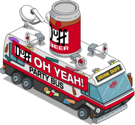 Duff Party Bus - Duff Party Bus (468x432)