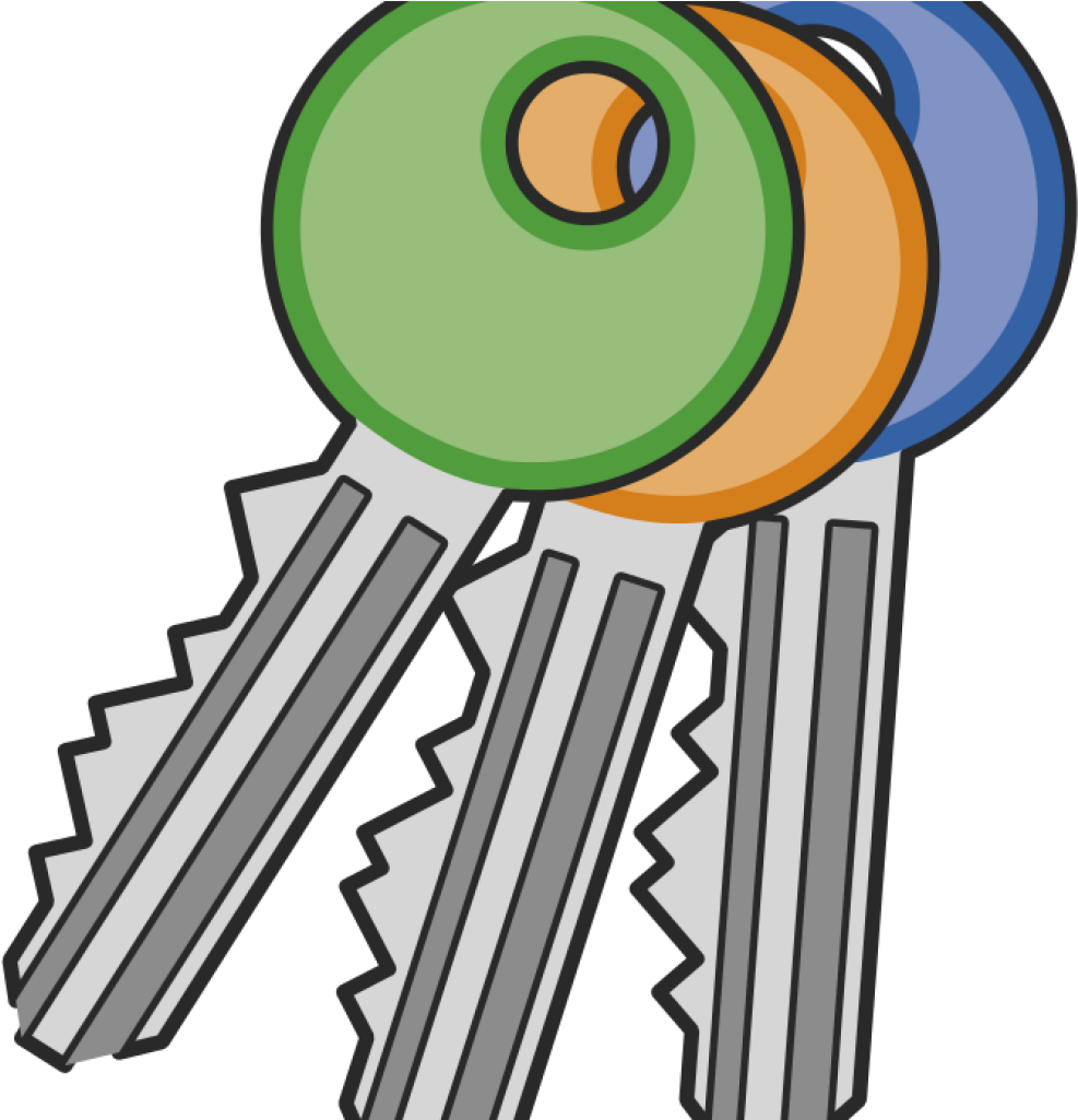 Free Clipart Keys Key Clip Art Free Clipart Panda Free - Cartoon Keys Png (1024x1024)
