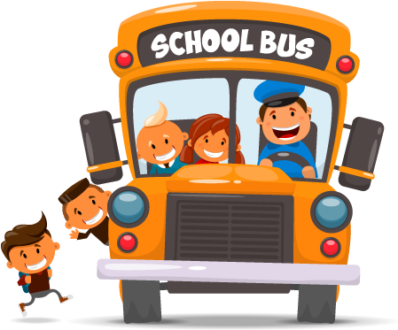 School Bus Tracker - School Bus Tracking Logo (453x394)